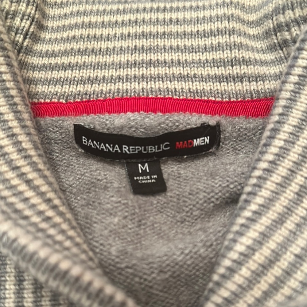 Gray Button-Up Sweater - Picture 2 of 2